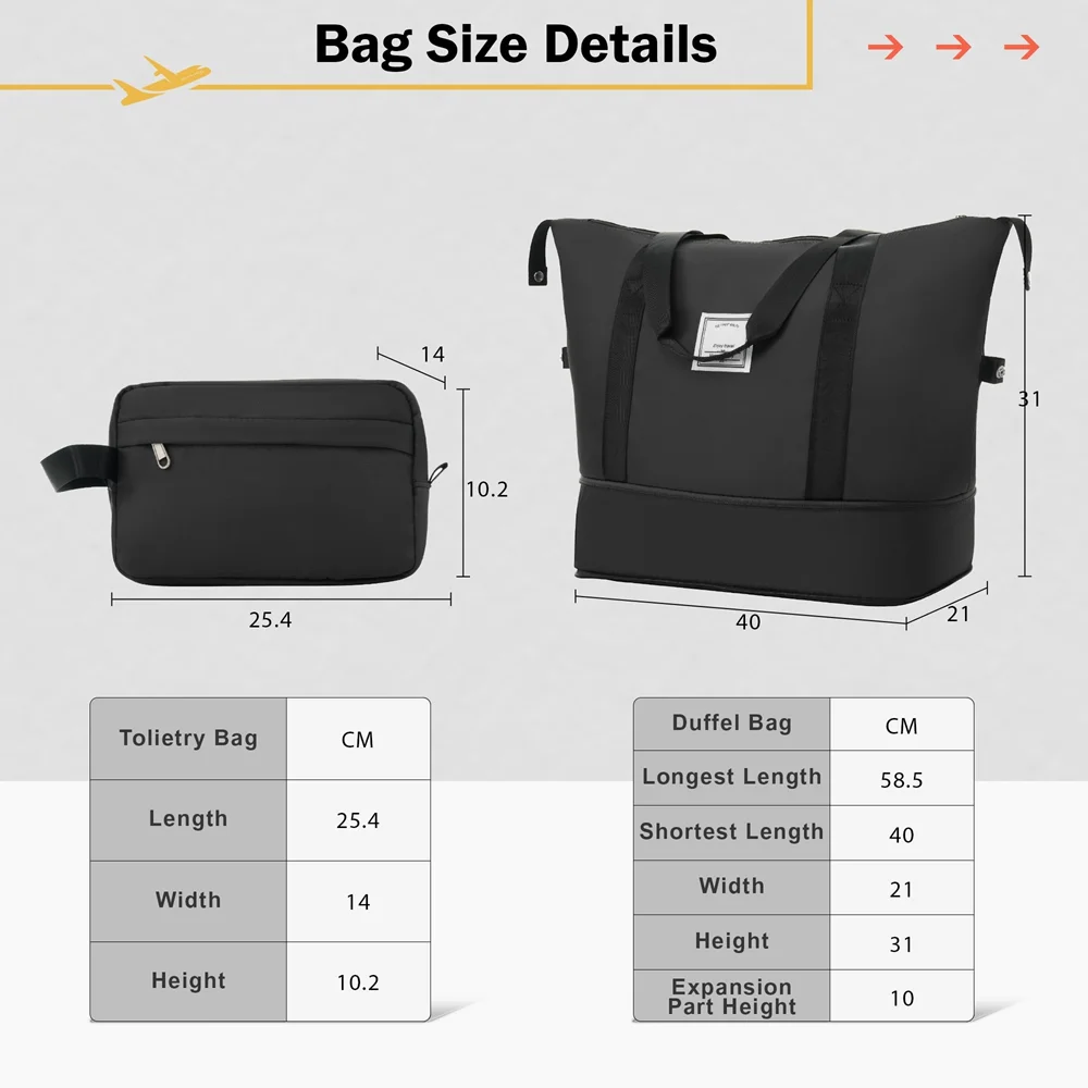 2 Piece Luggage Set with Bags Expanable Spinner Wheels ABS Lightweight Suitcase with TSA Lock 20inch+28inch (Set of 2) - Image 4